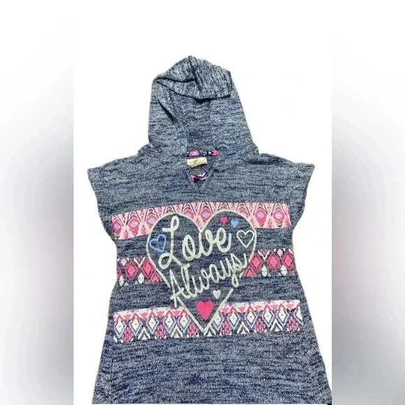 🌟 One Step Up Short sleeve hoodie sz 7/8 🌟 - Picture 2 of 6